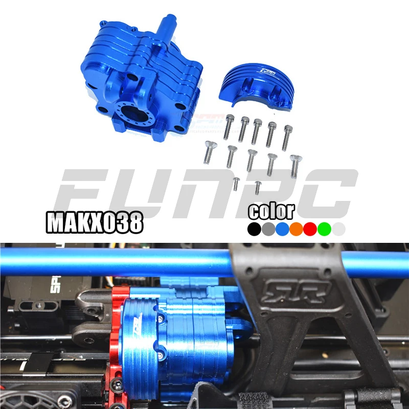 

GPM ARRMA 1/5 KRATON 8S ARA110002T1 ARA110002T2 обновление Ремонт Аксессуары Металлическая алюминиевая коробка передач ARA310930