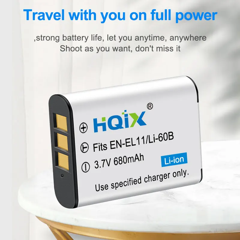 Зарядное устройство HQIX для Sony HDR-AZ1 AZ1VR AZ1VW AZ1VB