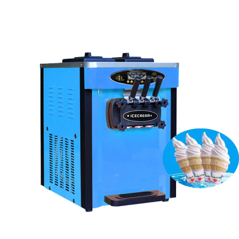 

Hot Selling Commercial Mobile Ice Cream Machine, Ready To Eat Multi-Functional Chocolate Sundae Machine