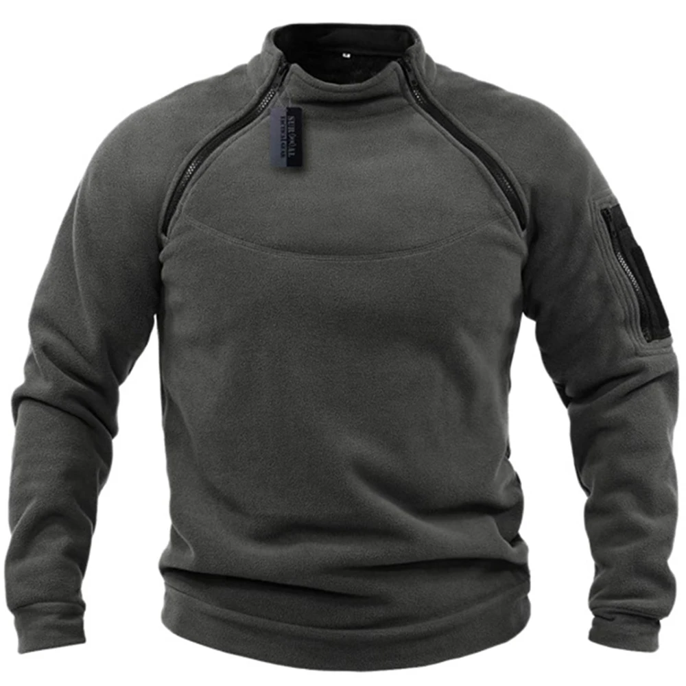 

Men's US Tactical Outdoor Jackets Hunting Clothes Fleece Pullover Windproof Autumn Clothing Military Underwear Warm Coats