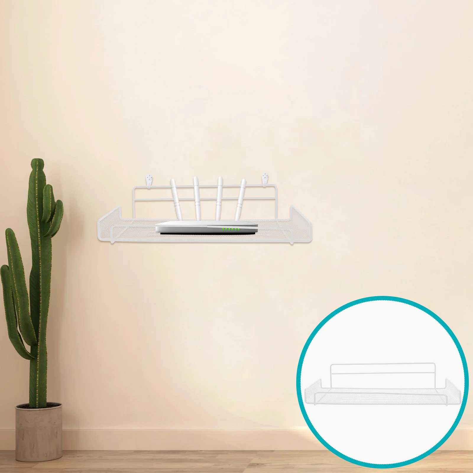 

Shelf Bedroom Small Bathroom Shelves Stand Television Wall Display Decor Iron Aesthetic