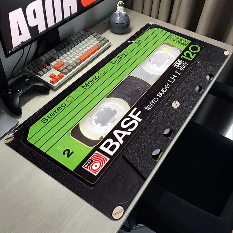 

Винтажный Настольный коврик для мыши, с музыкальной лентой