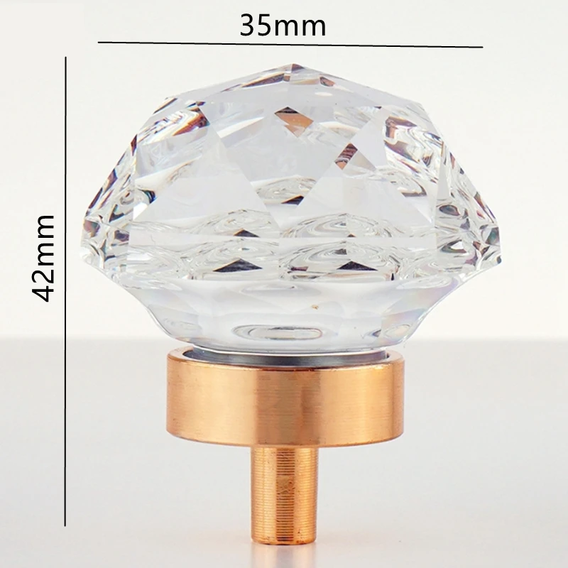 LCH длинная Хрустальная ручка высшего качества в современном стиле Роскошный 96 мм