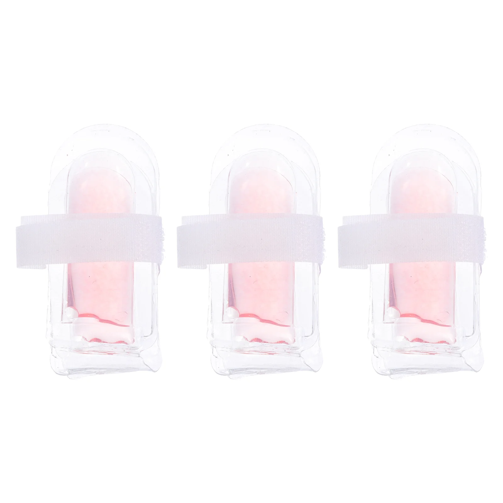 

3pcs Gels Cold Finger Pads Cold Hot Compress PVC-Gel Finger Pad Ice Packs
