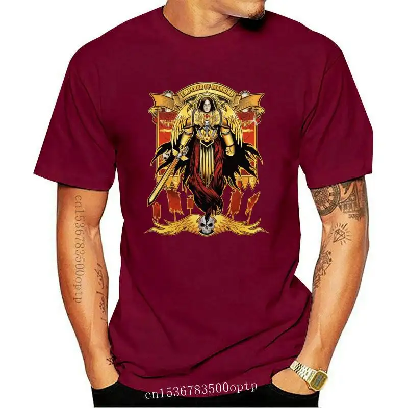 

New The God-Emperor Of Mankind Tee T-Shirt Black-Navy For Men-Women Custom Special Print Tee Shirt