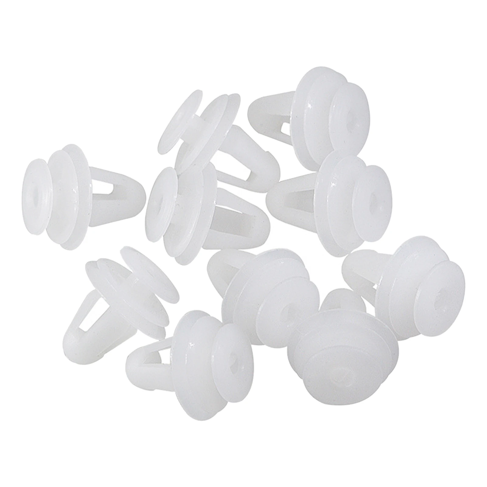 

100 шт. универсальные фиксированные Аксессуары для крепления бампера, полипропиленовые белые фиксаторы, отделка панели, автомобильные детал...