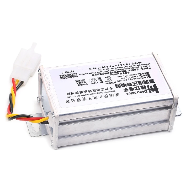 

for Dc 24V-60V To 12V 10A 120W Converter Adapter For Electric Bicycl