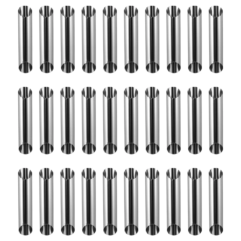 

30Pcs Stainless Steel Non-Stick Cream Horn Danish Pastry Molds Suitable For Croissant Crust Brioche
