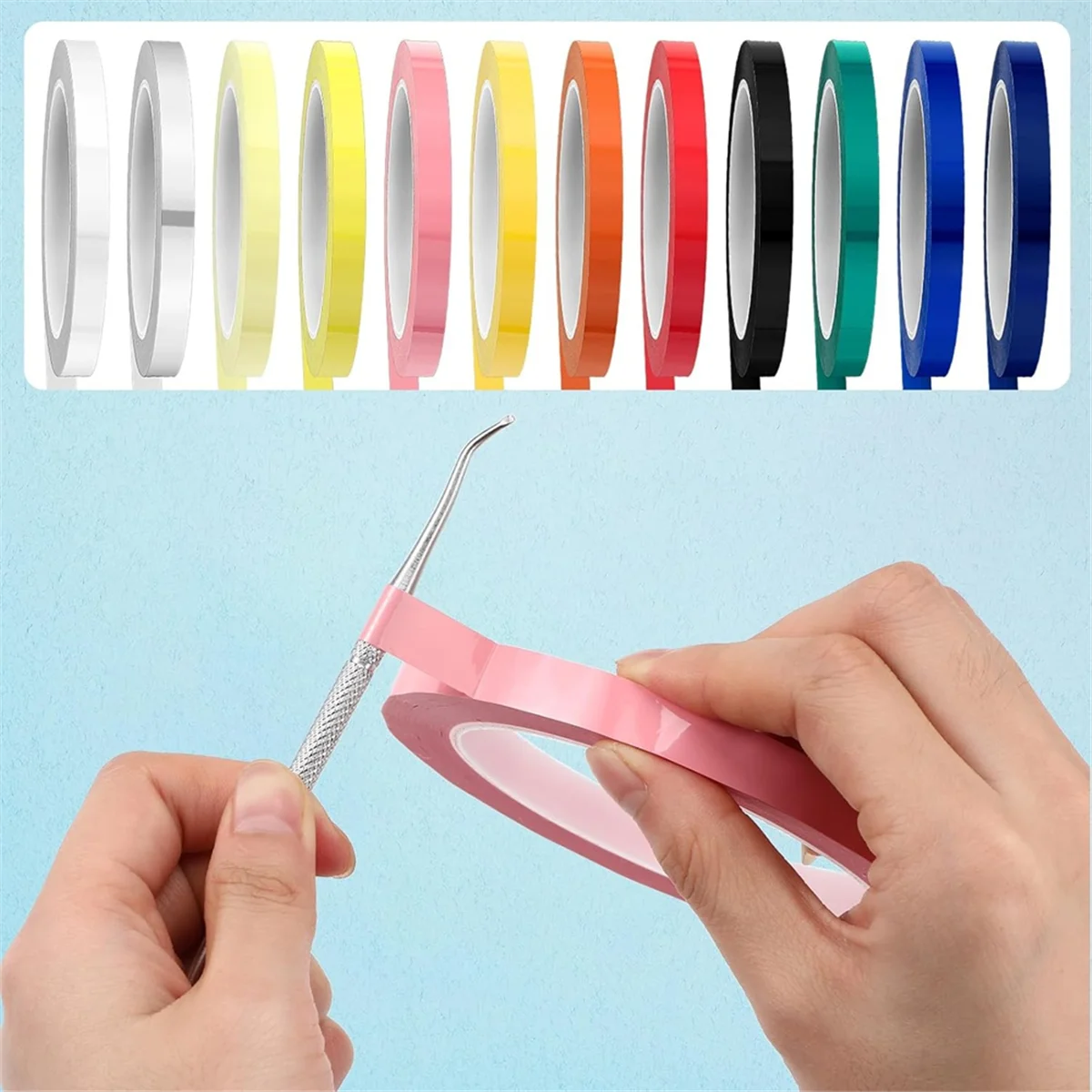 12 рулонов цветной ленты для автоклава 65 8 м/л х 1 0 см/Вт идентификационная лента