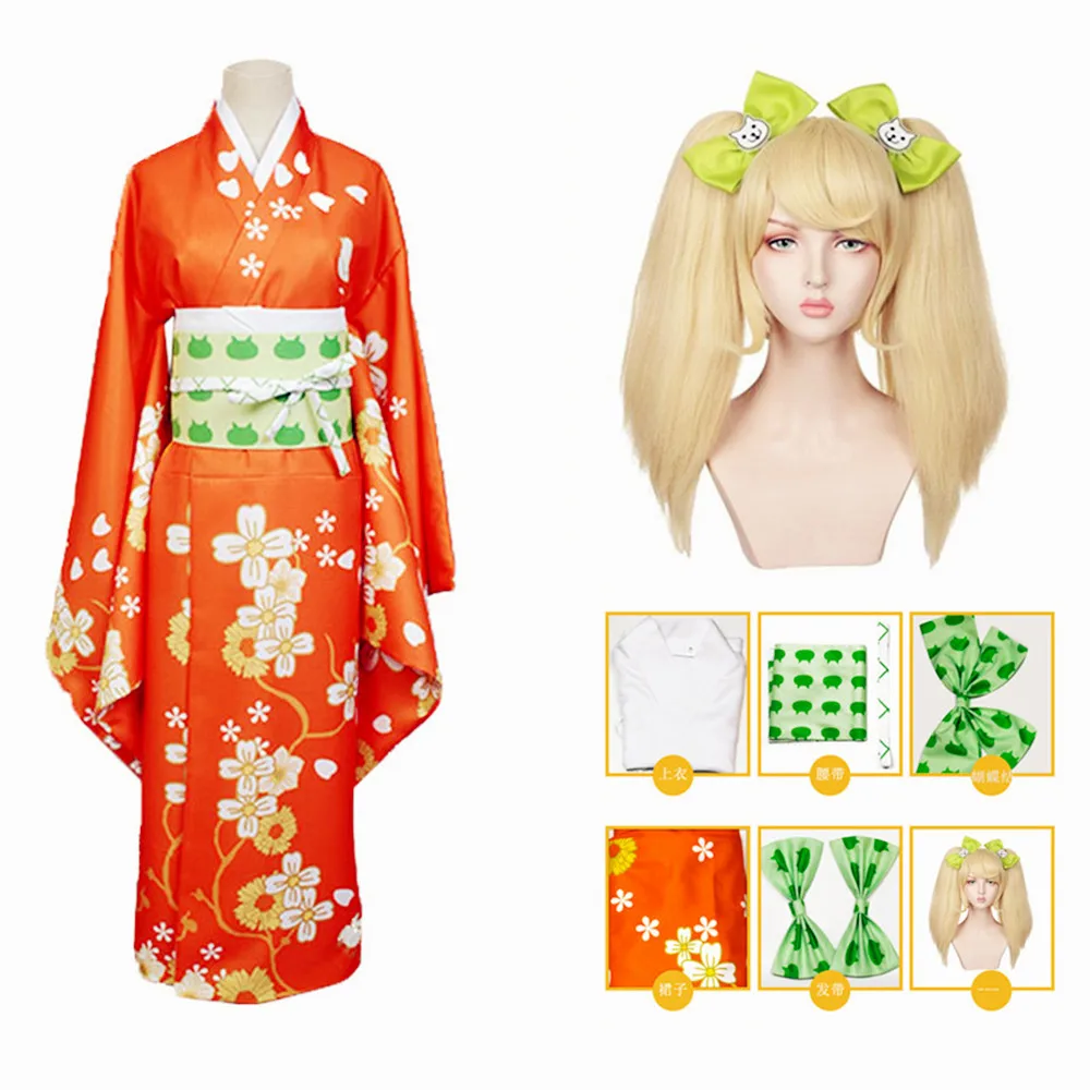 

Кимоно для косплея Hiyoko из аниме «Супер данганронпа 2»