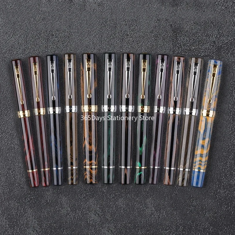 Wingsung 600 розовая золотая перьевая ручка