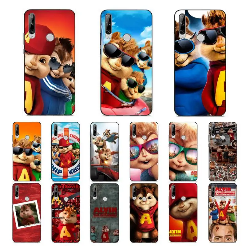 

Disney Alvin and the Chipmunks Phone Case for Huawei Y 6 9 7 5 8s prime 2019 2018 enjoy 7 plus
