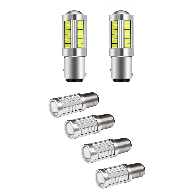 

2 шт., светодиодные лампы 1157 P21/5W BAY15D 1157 P21/5w Bay15d 33 Smd 5630 5730