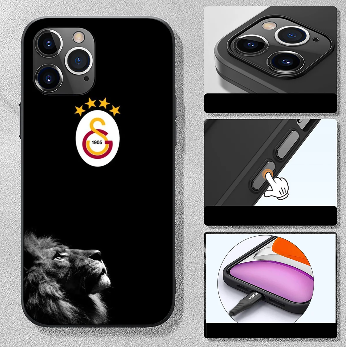 Чехол для телефона Samsung Galaxy A15 S10E S9 S8 S7 Note 20 10 9 8 Plus Lite новый чехол TW85 G-Galatasaray 1905s