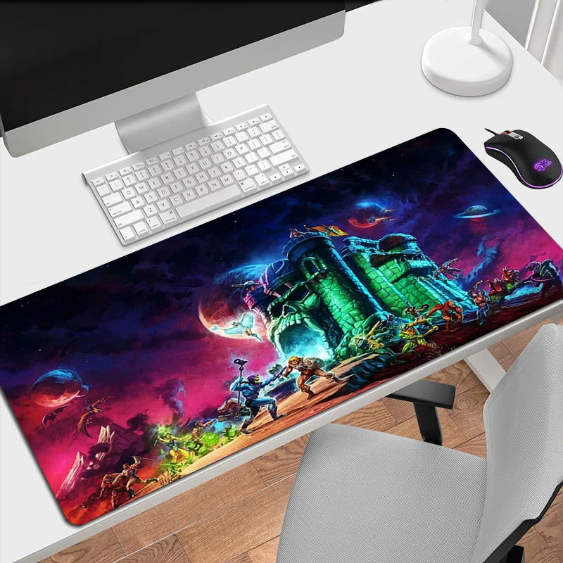 

He Man Masters Of Universe Mouse Pad 900x400 Large Gaming Mousepad Gamer Keyboard Mat Kawaii Desk Accessories Deskmat Mats Anime