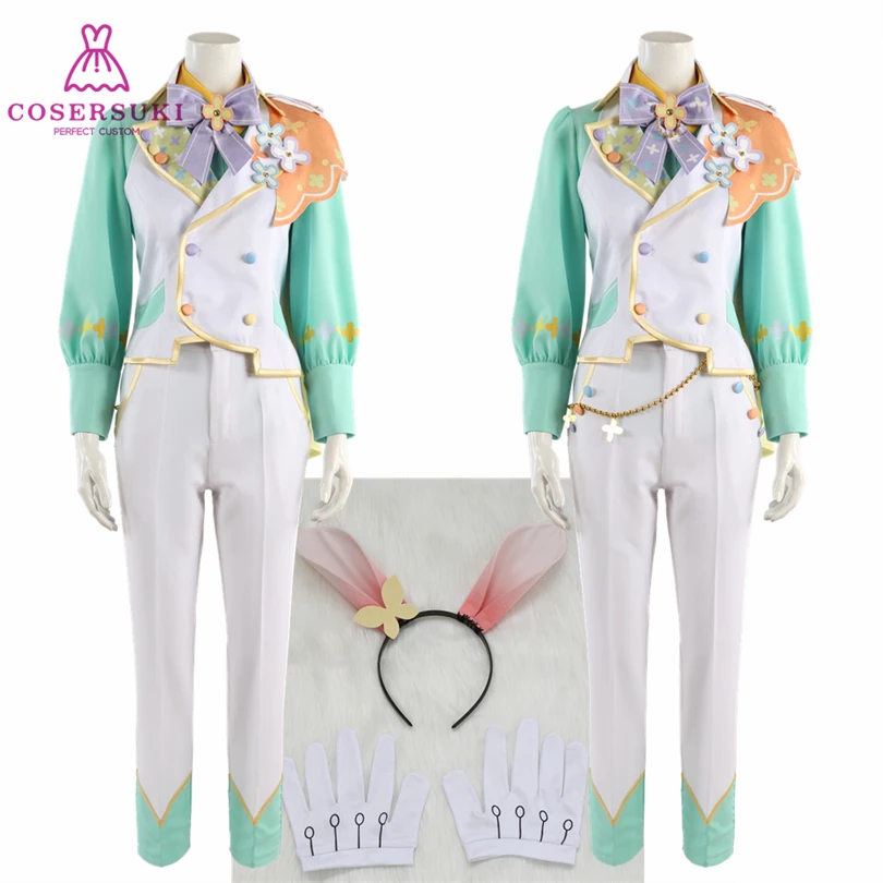 

Ensemble Stars Shuffle Events Puffy Bunny Hinata Aoi Wataru Hibiki Shinobu Sengoku Mika Kagehira Hiiro Amagi Cosplay Costume