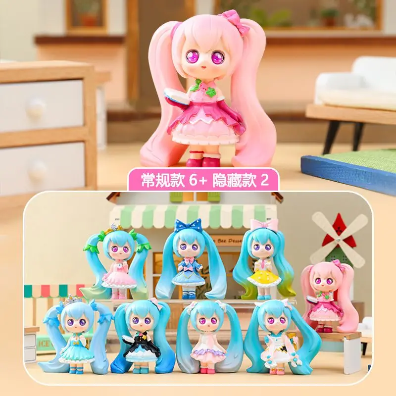 Аниме Hatsune Miku Автомобильные украшения Мультяшные милые Креативные фигурки