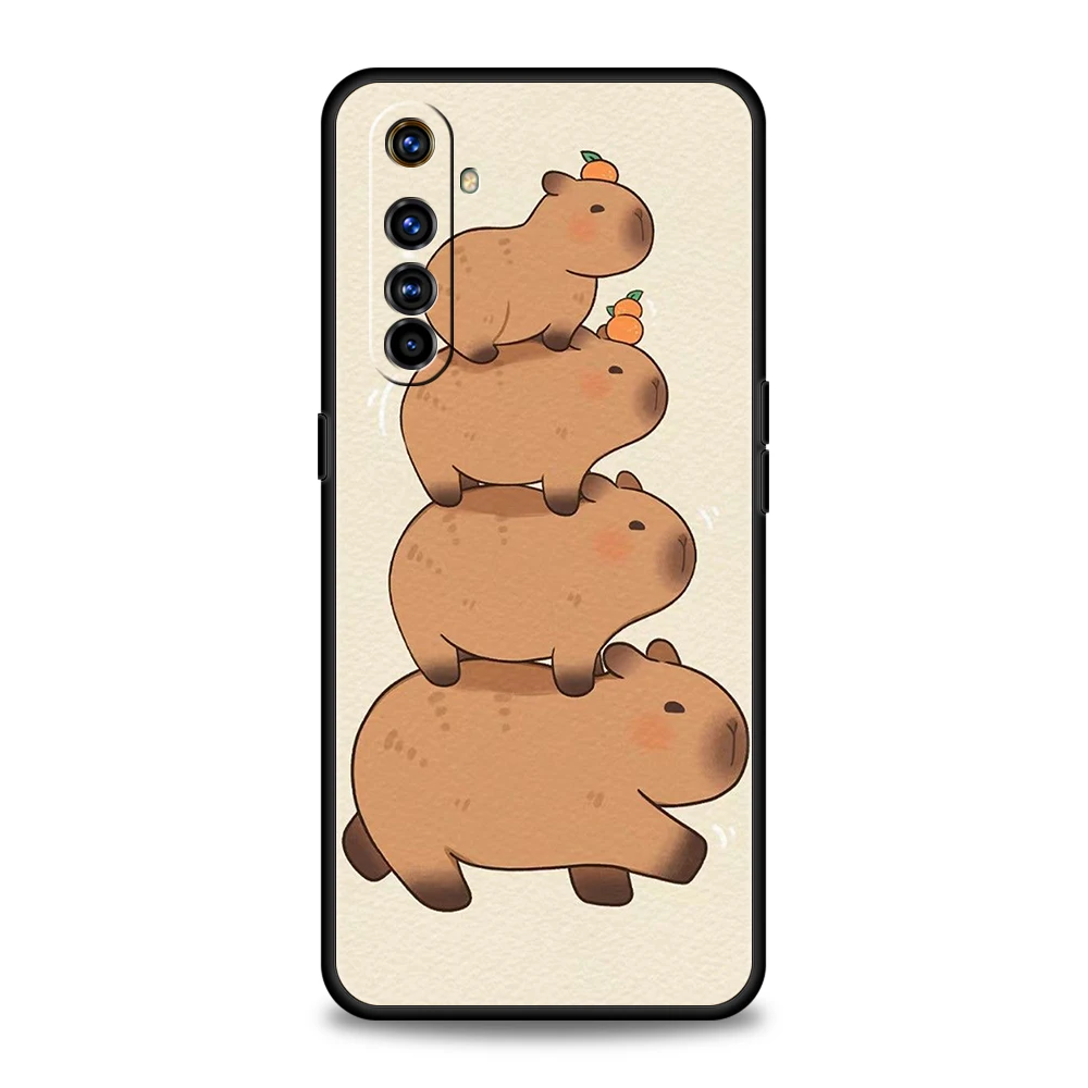 Мультяшный чехол для Realme 8 9 Pro Plus 8i 9i 6 7 GT2 C21 C25 C3 C11 11 противоударный силиконовый