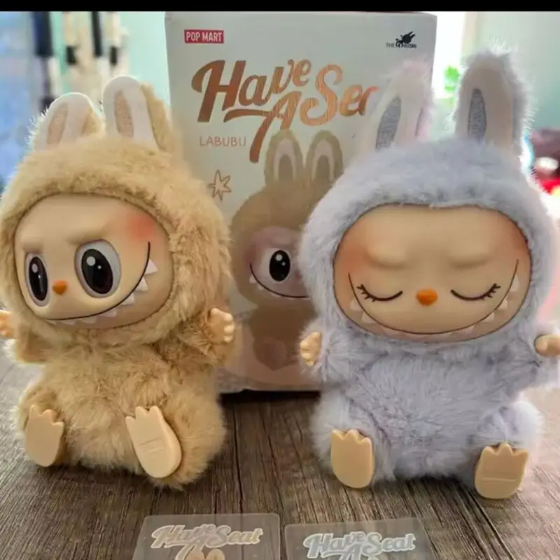 Высокое качество реплика V2 сидячая вечеринка Labubu слепая коробка Kawaii