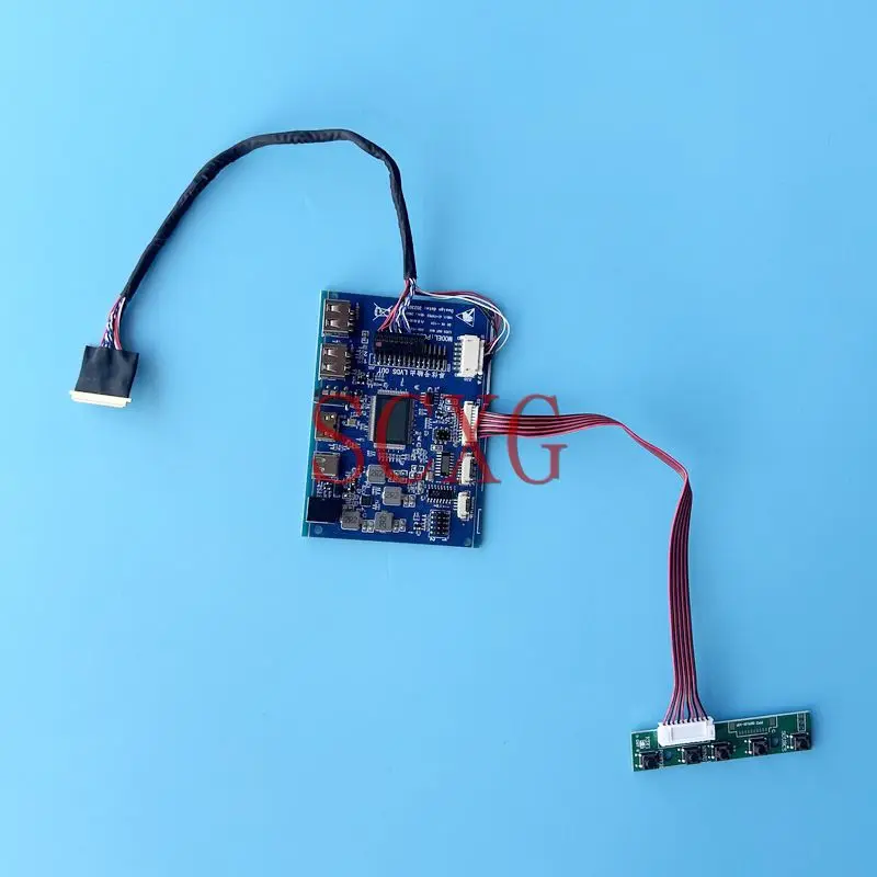 

Плата драйвера для контроллера LP156WH4, 2 usb, Φ LVDS, 40 Pin, PCB 862, 1366*768, Mini HDMI-совместимый Комплект «сделай сам», дисплей для ноутбука 15,6 дюйма