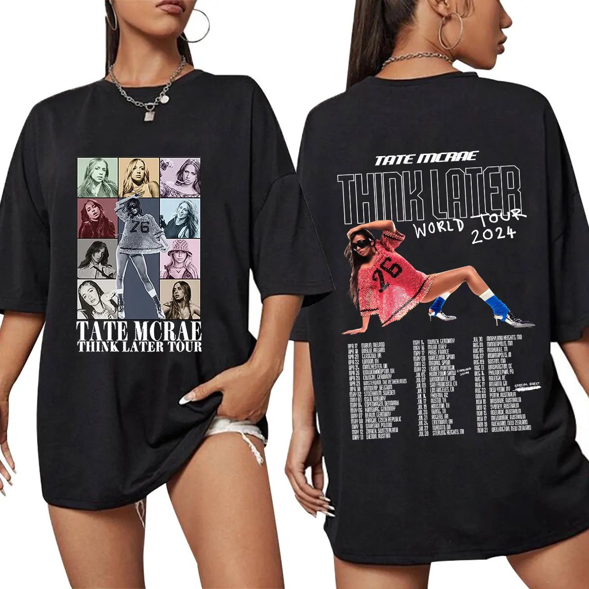 Футболка Мужская/женская с коротким рукавом из хлопка