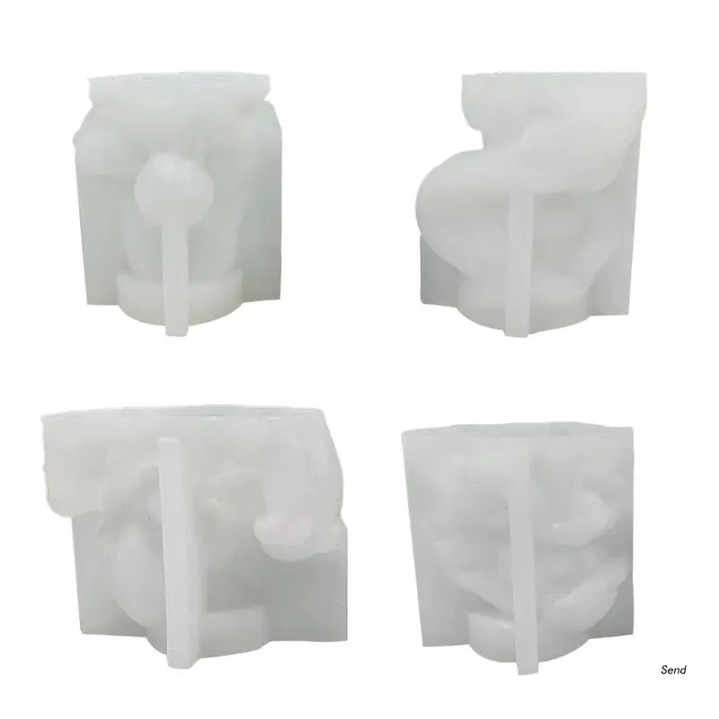 

Large Lovely Girl Decoration Silicone Mold Resin Epoxy Clay Crafts Mold