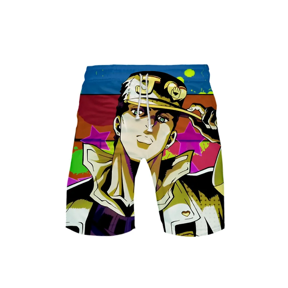 

JOJO Bizarre Adventure Anime Print Summer Beach Pants Swimwear Board Shorts for Men Swim Trunks Wear Joggers Sweatshorts