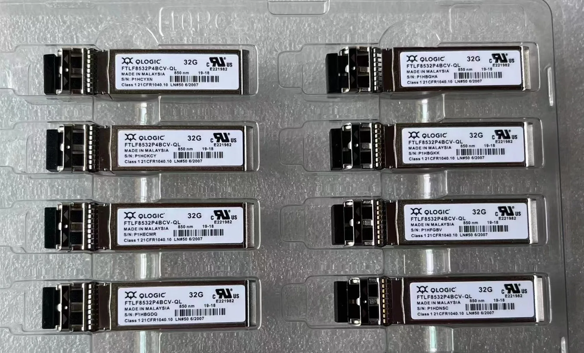 Qlogic 32G Fiber Module Sfp FTLF8532P4BCV-QL 850nm 32Gb SFP+ For Qle2742 Optical Transceiver/Qlogic Hba Module/Qle 32g Sfp