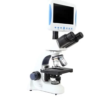 bl 220ccd trinocular biological 7inch lcd digital microscope for hospital laboratory clinical