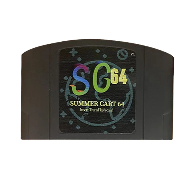 Флэш-картридж для игровой карты 6TG SummerCart64 консоли N64 версия с бесплатной кнопкой