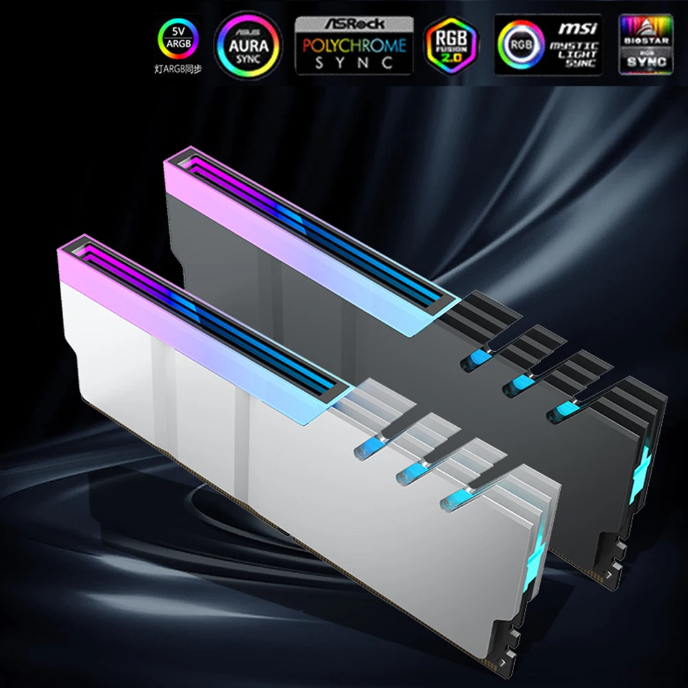 

Радиатор для модуля памяти DDR4, DDR5, 5 В, 3 контакта