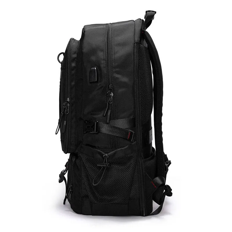 YIFANGZHE Travel Backpack 60L 80L Larg Capacitiy,  Premium Nylon Backpack with USB Port Charging and Shoes Pocket
