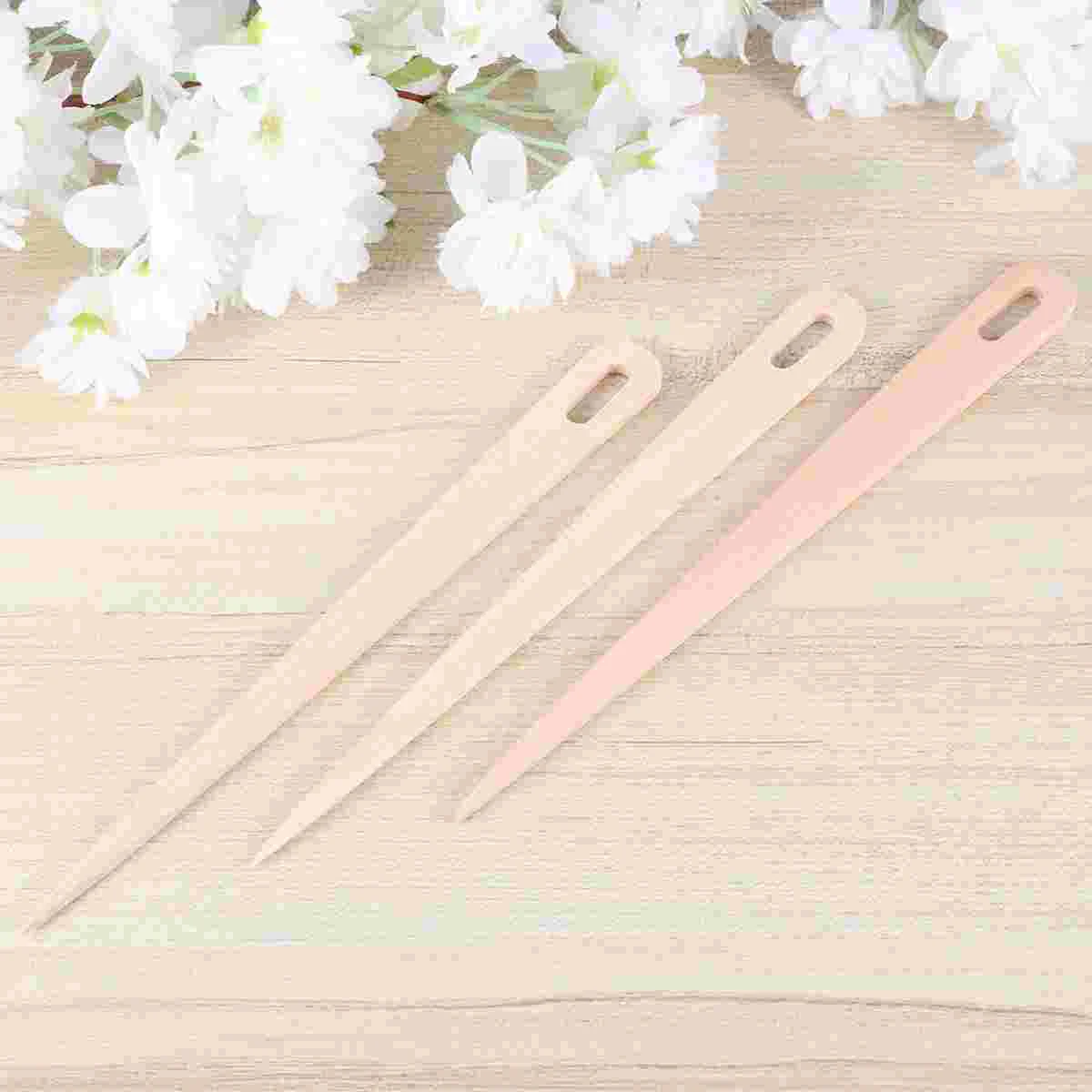 5 шт. игла для плетения дерева деревянный ручной станок палочка изготовления