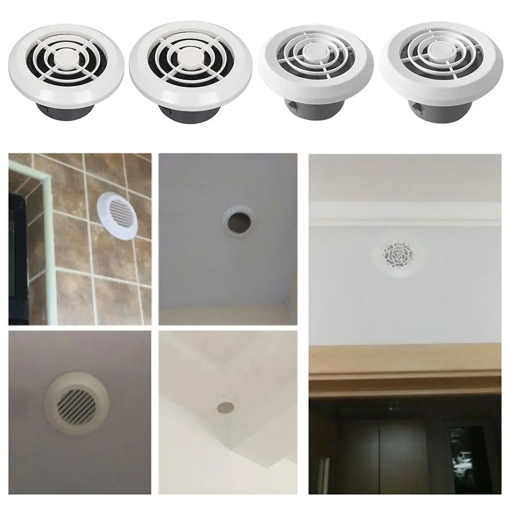 

Anti-bird And Rat Air Conditioning Supplies Round Extract Valve Grille Air Vent Vents Cover Ducting Ventilation Grilles