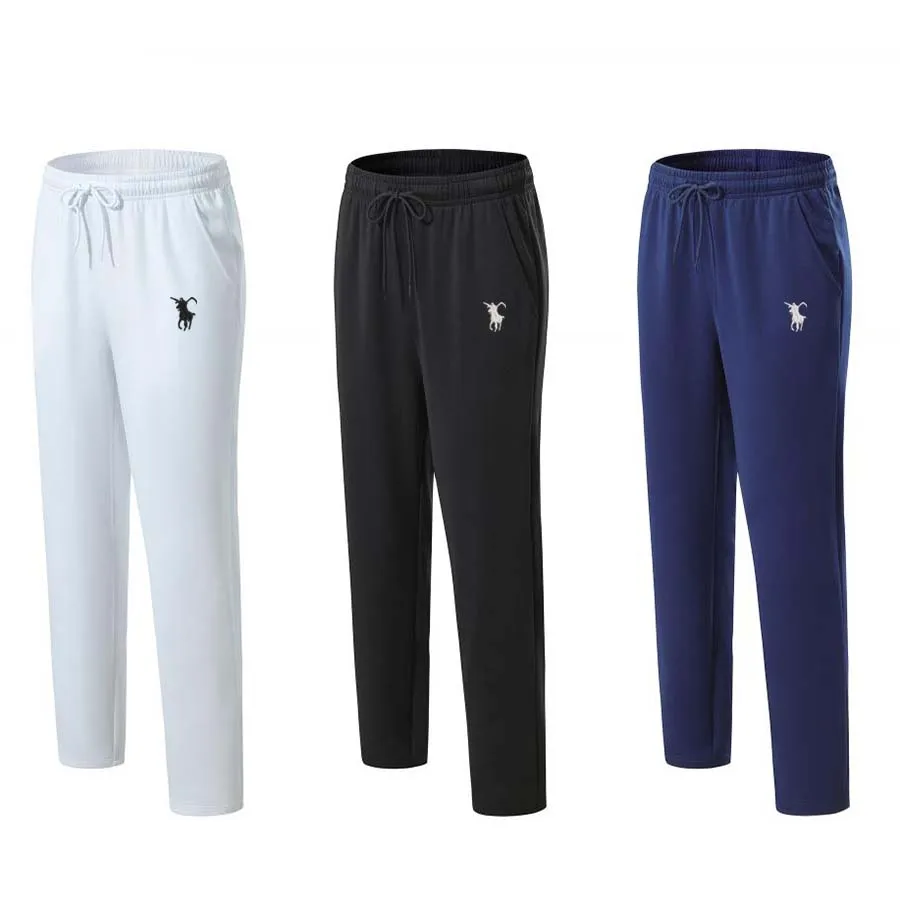 

Men Women Children Embroidery Grim reaper polo sports pants Quick Dry Running Pants training Trousers Fitness Casual Sweatpants