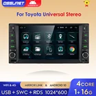 Android 10 7 дюймов 2 din автомобильный dvd мультимедиа для TOYOTA COROLLA Camry бренд Land Cruiser HILUX PRADO RAV4 РАДИО экран gps стерео