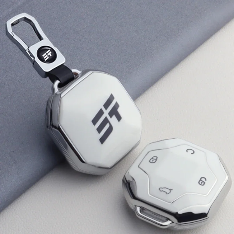 For Jetour Traveler Key Set Special Chery Jietu Shanhai T2 Modified Accessories Case Chain Car