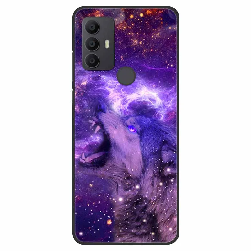 Чехол для TCL 305 306 бампер из ТПУ Противоударная задняя крышка 30 SE 30SE защитный чехол