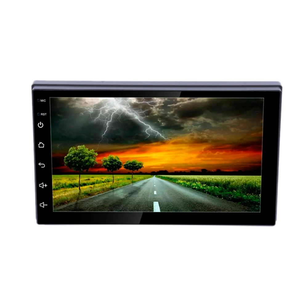 

2 Din Car Radio 7inch Touch Screen HD MP5 Mirror Link Bluetooth Video Player USB Aux Stereo Audio Car Audio 12V