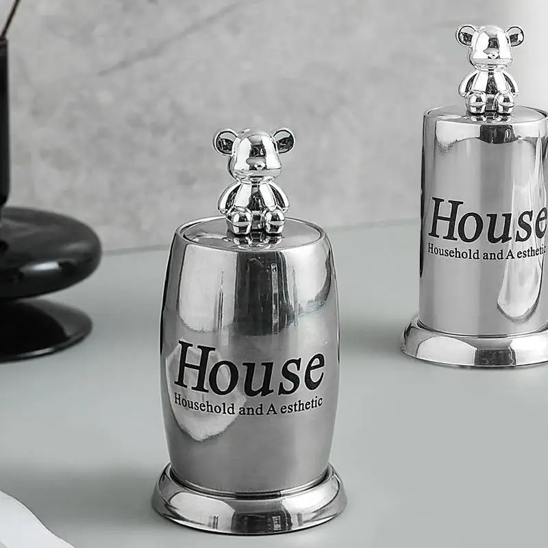 

Stainless Steel Toothpick Holder Press Toothpick Holder Fashionable Tooth Pick Dispensers Toothpick Box Toothpick Case Container