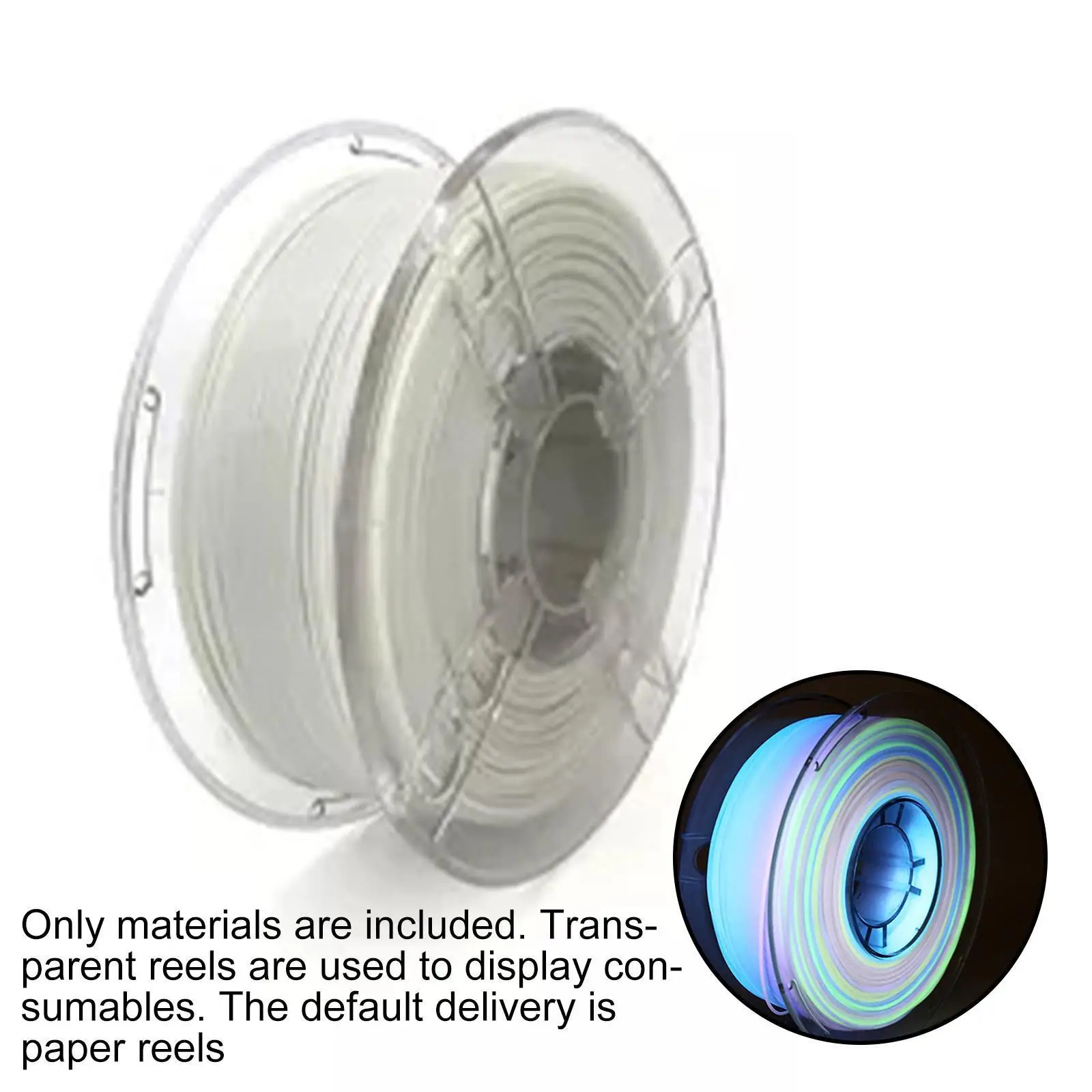 

1 кг PLA светящаяся-Радужная Нить PLA 1,75 мм светится в темноте EStars PLA 1 кг катушка светящаяся нить 3D печати для 3D Pri G0Y4