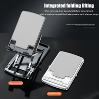 portable desktop holder for all smartphones foldable and adjustable phone accessories compatible with phones and tablets