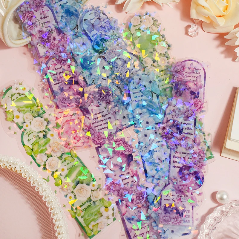 

Разнообразные красивые цветочные наклейки, украшения, эстетика, запись телефона, цветные карточки, блокноты, эскиз, альбом для рисования