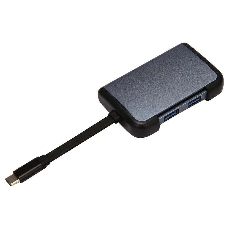 USB C HUB Type Docking Station 5 in 1 RJ45+PD+USB3.0X3 with Charger for Switch Gamepad | Компьютеры и офис