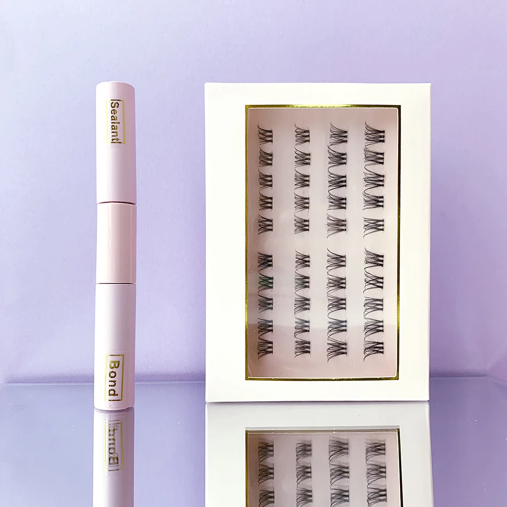 

Diy Lash Extension Kit, 40 Cluster Lashes, Mixed Length,Resuable High Quality Eyelashes,Soft Individual Lash
