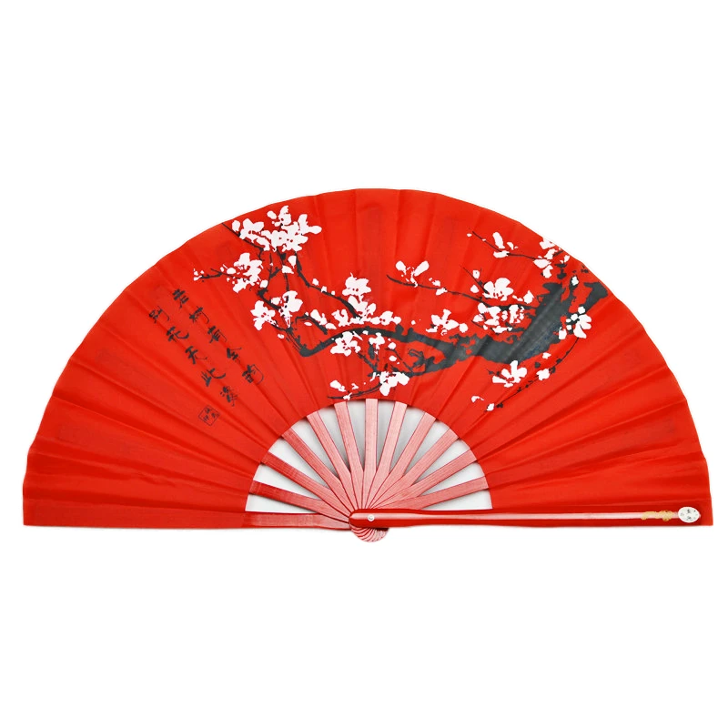 

Tai Chi Kongfu Fan Chinese Traditional Martial Arts Kongfu Fan Ventilador Portable Bamboo Hand Folding Fans Performance Props