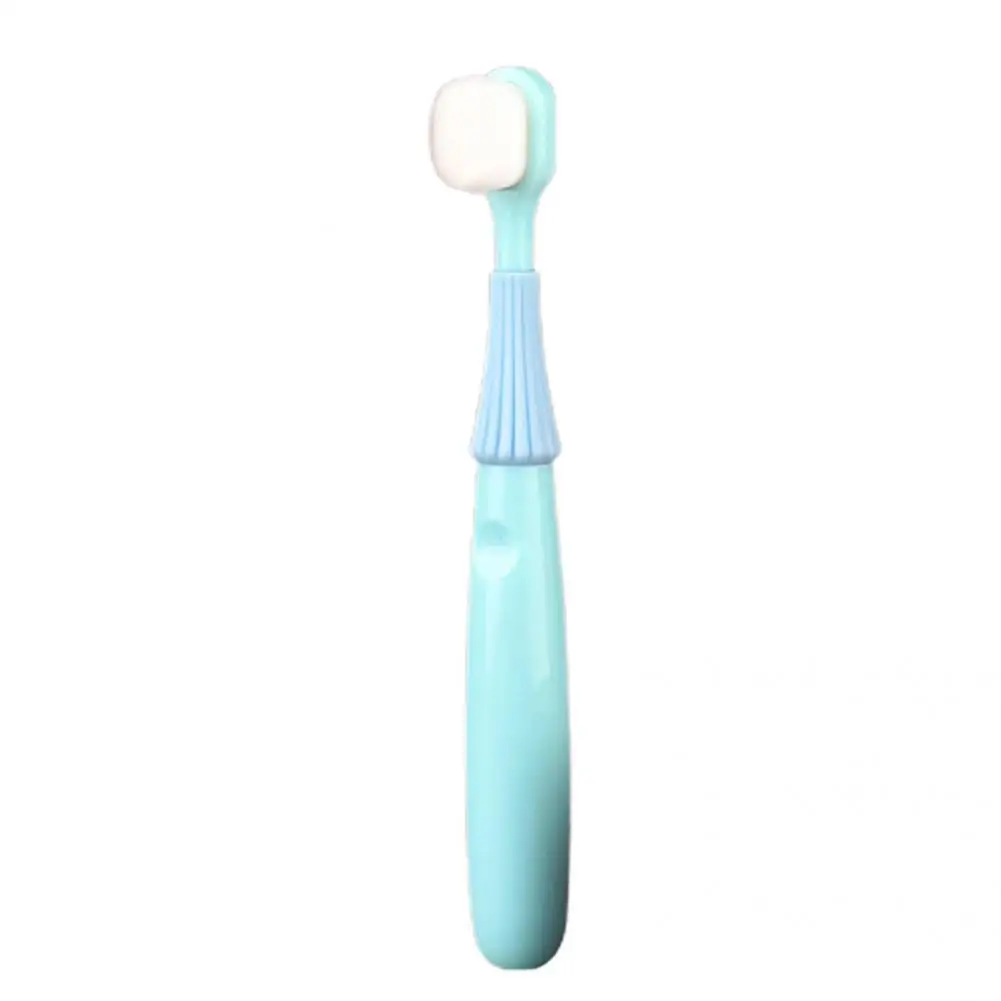

Kids Tongue Brush Burrs-free Practical Remove Tooth Stains Whole Mouth Teeth Cleaning Tongue Brush