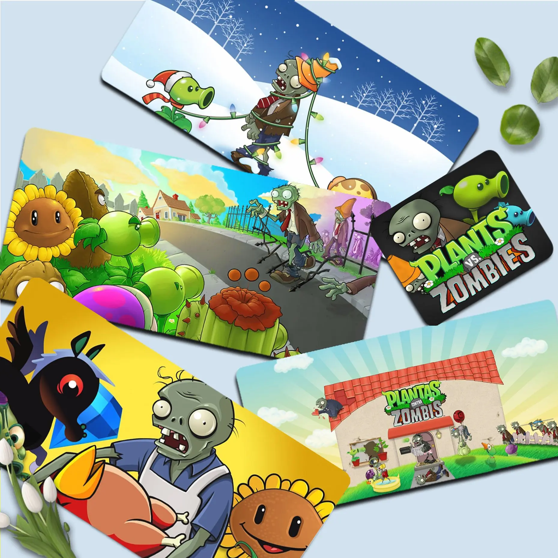 

Quality P-plants vs Z-zombies Mousepad Beautiful Durable Rubber Mouse Mat Pad Size for CSGO Player Desktop PC Computer Laptop