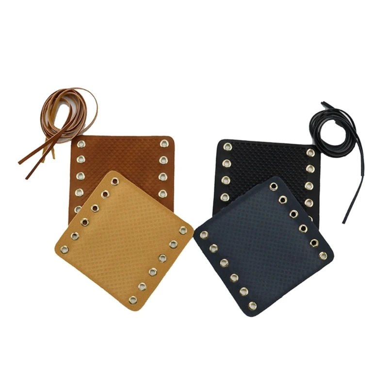 

Motorcycles Hand Grips Cover PU Leathers Shock Absorb Protector for Most Motorbikes Modifications Hand Grips Cover