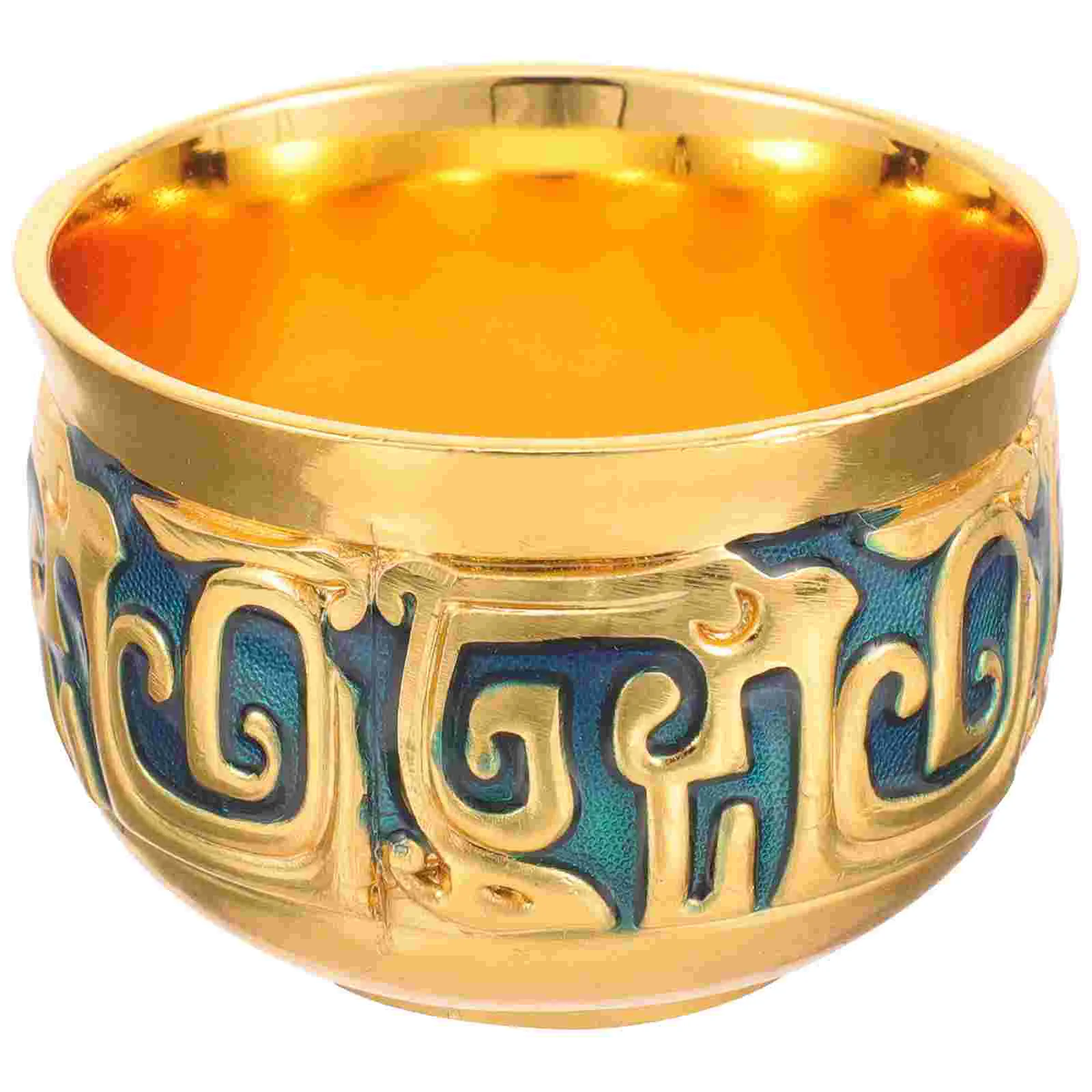 

Tea Cupative Drinking Cup Reusable Cups Elegant Tea Cupate Tiny Metal Zinc Alloy Small Tea